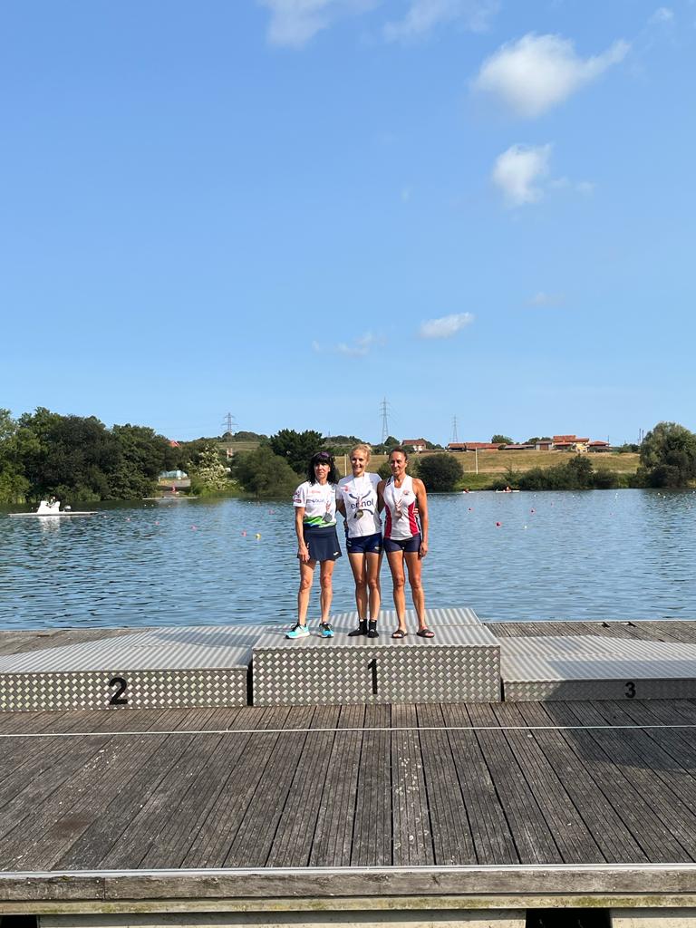 Medallas navarras en Trasona con la disputa del Campeonato de España Sprint Máster y el Campeonato de España de Maratón Corto Máster